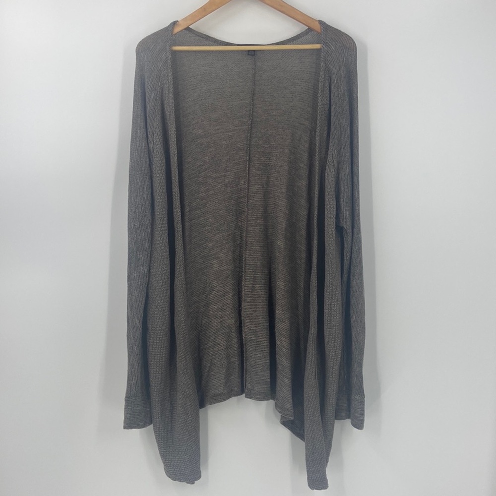 American Eagle outfitters Long shawl sweater cardigan drape front XL